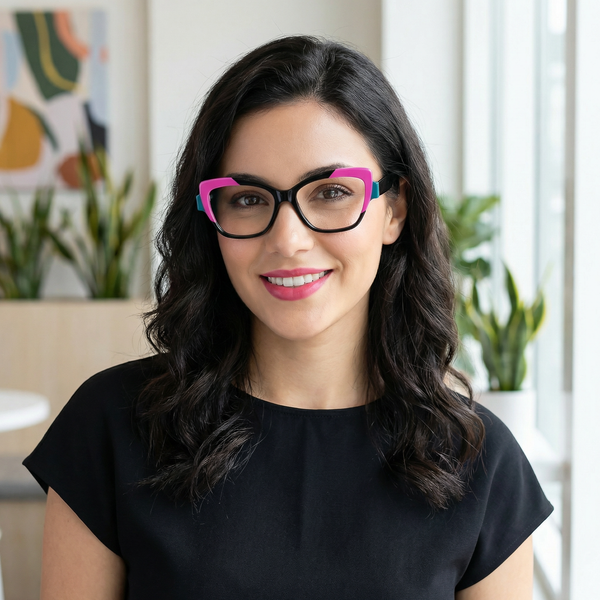 Cat-Eye Glasses A3771