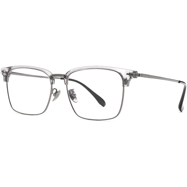 Browline Glasses EF1083 - Wide Frames For Men With Larger Heads