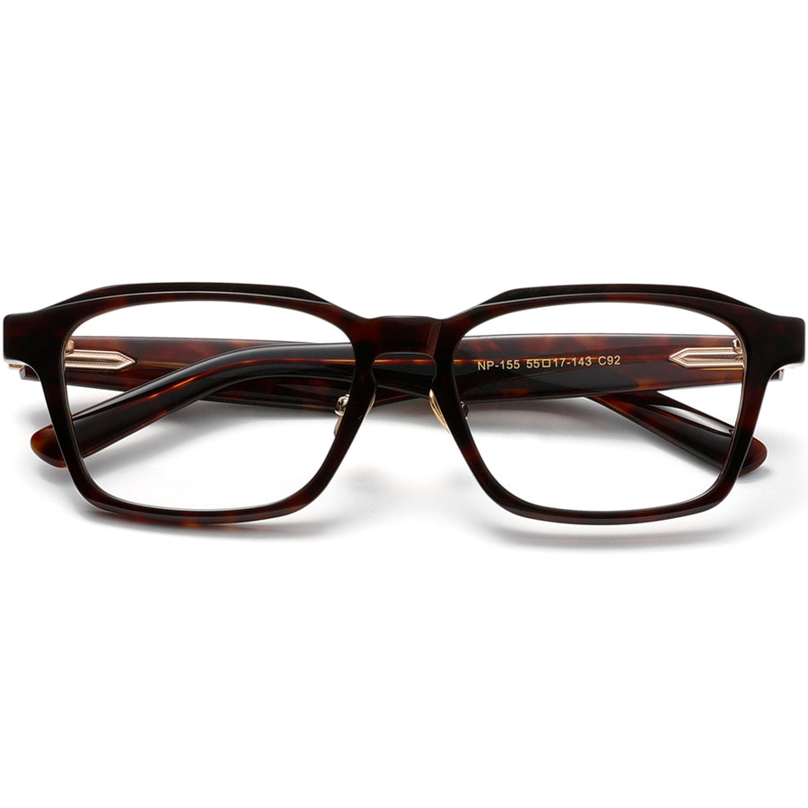 Rectangle Glasses EF1140 - Wide Frames for Men with Larger Heads