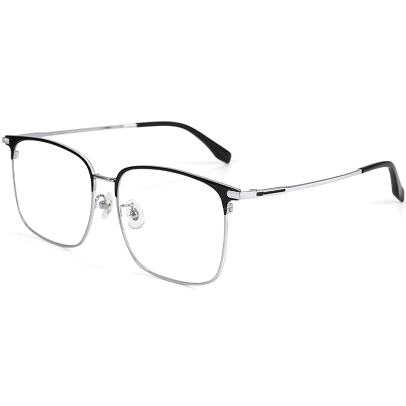 Square Glasses EF1056 - Wide Frames For Men With Larger Heads