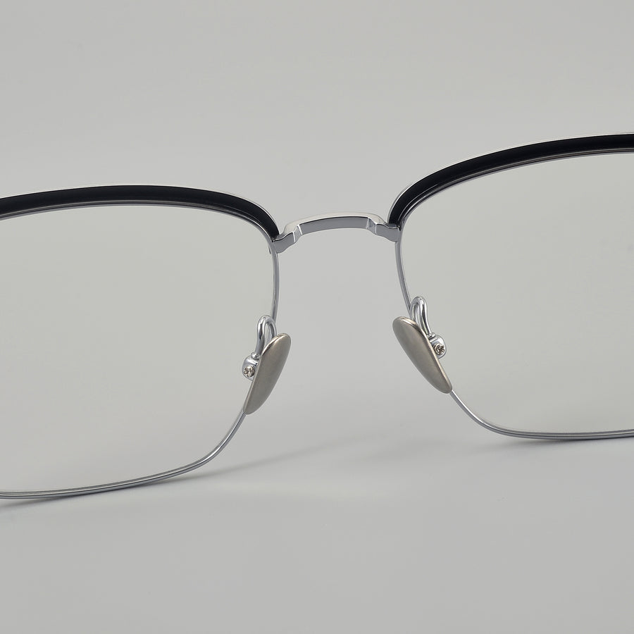 Browline Glasses EF1122 - Wide Frames for Men with Larger Heads