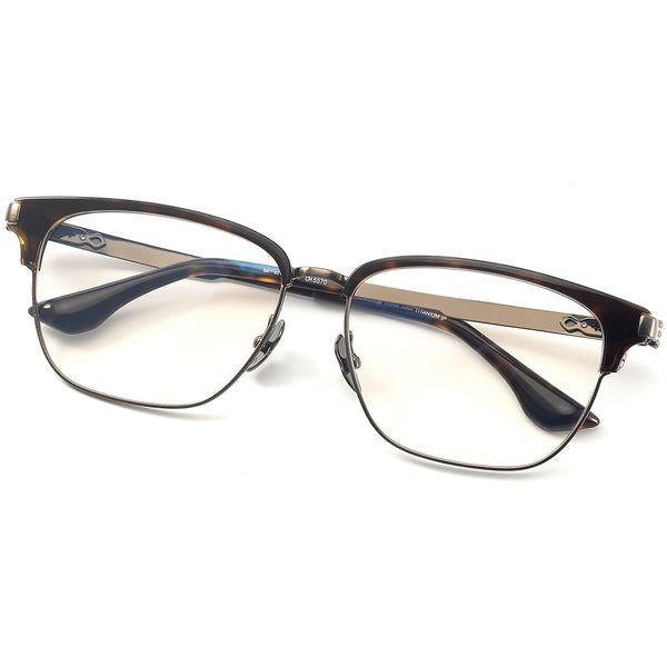 Browline Glasses EF1147 - Wide Frames for Men with Larger Heads