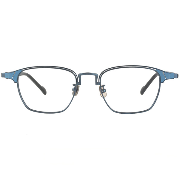 Square Glasses EF1047 - Wide Frames for Men with Larger Heads