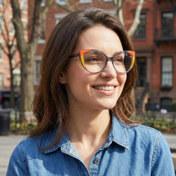 Cat-Eye Glasses YEA1091