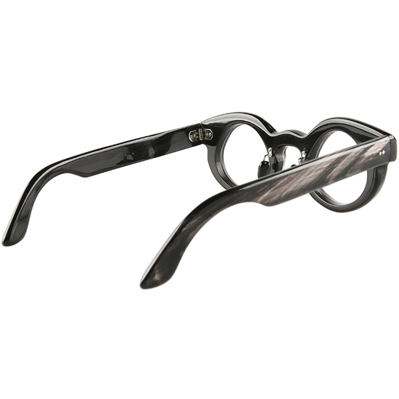 Buffalo Horn Round Glasses NJ1074