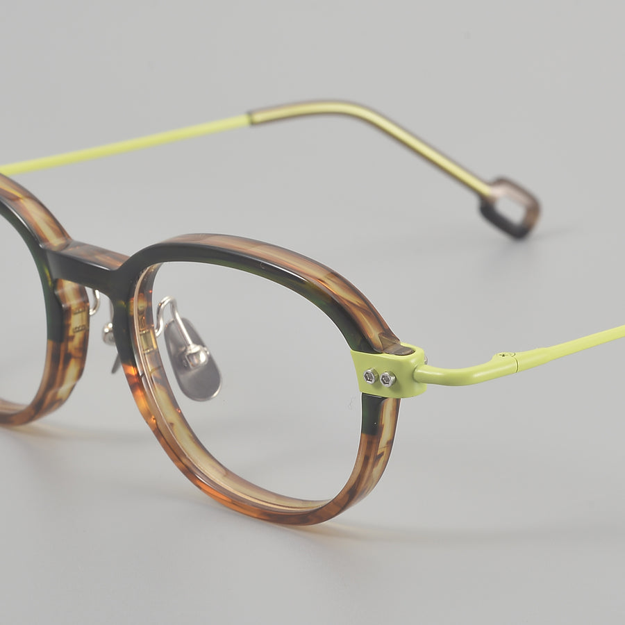 Square Glasses EF1126 - Wide Frames for Men with Larger Heads