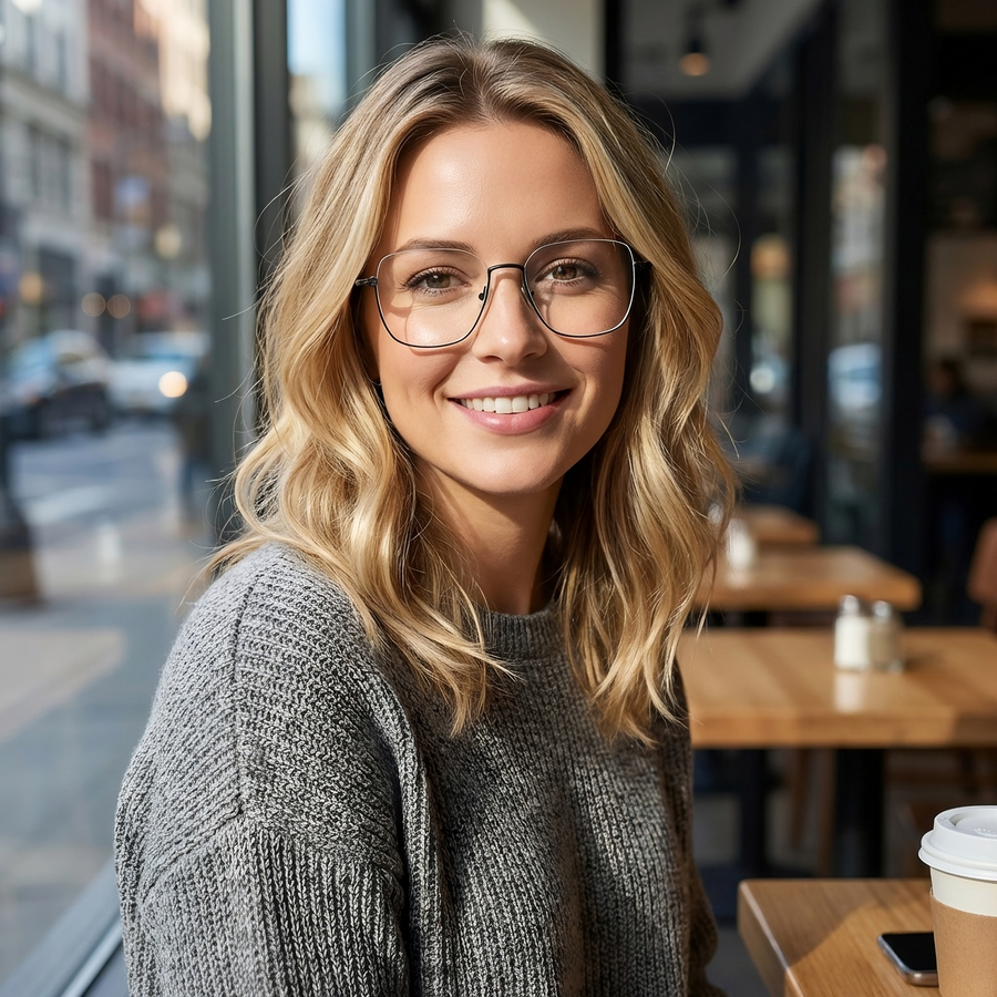 Square Glasses RV1022