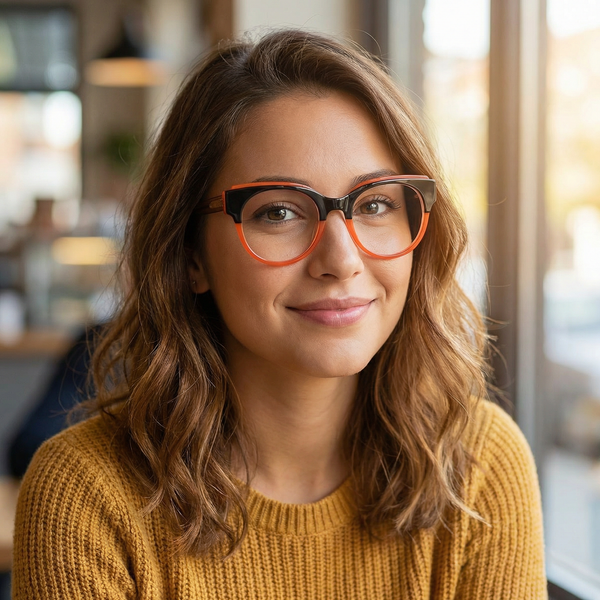 Round Glasses A3162