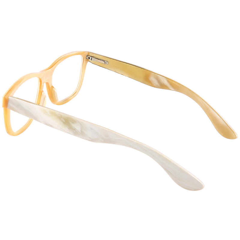 Buffalo Horn Rectangle Glasses NJ1136