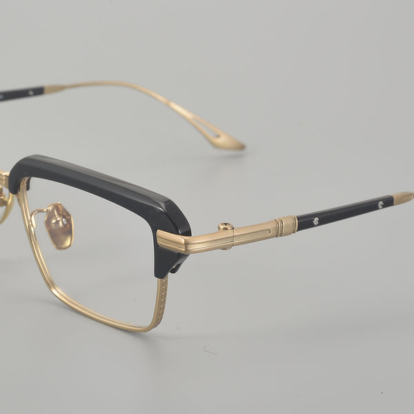 Browline Glasses EF1130 - Wide Frames for Men with Larger Heads