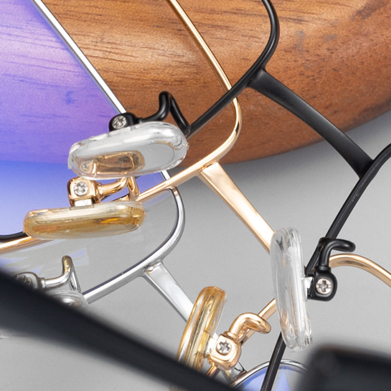 Rectangle Glasses EF1003 - Wide Frames for Men with Larger Heads