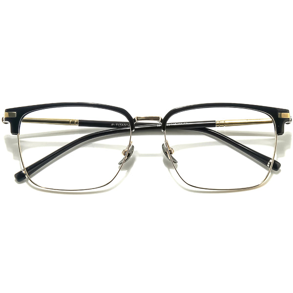 Browline Glasses EF1082 - Wide Frames For Men With Larger Heads