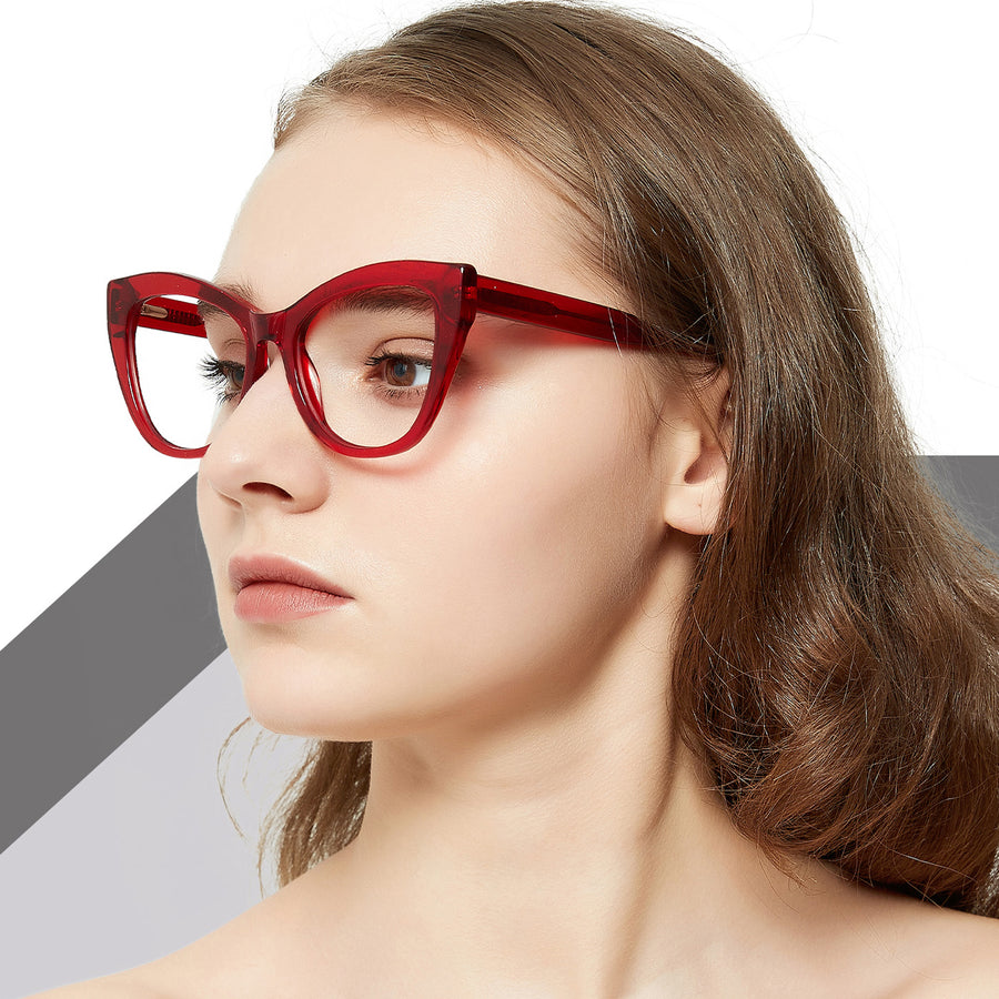 Cat-Eye Glasses A3157