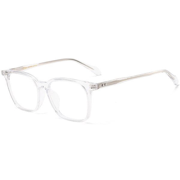 Square Glasses EF1141 - Wide Frames for Men with Larger Heads