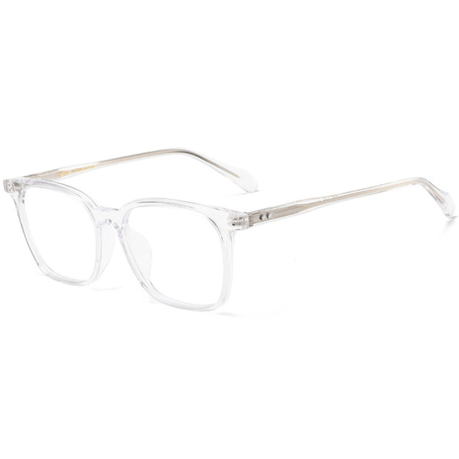 Square Glasses EF1141 - Wide Frames for Men with Larger Heads
