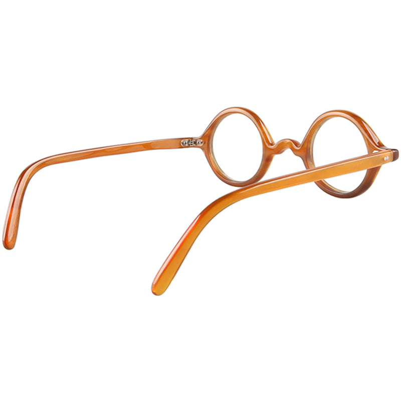 Buffalo Horn Round Glasses NJ1116