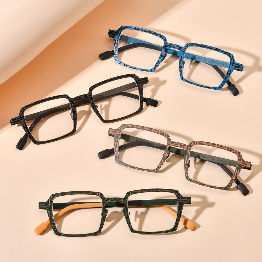 Rectangle Glasses BR1536