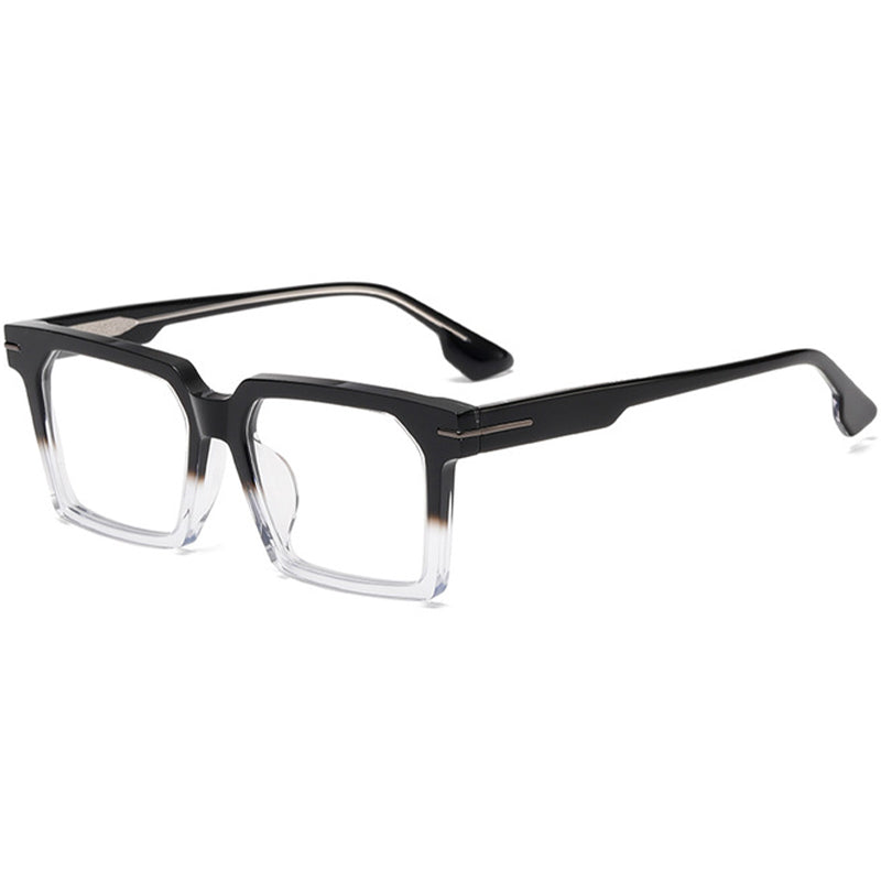 Square Glasses HT1003 - Wide Frames For Men With Larger Heads
