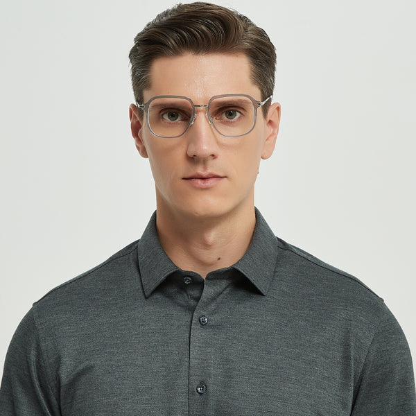 Square Glasses A3262