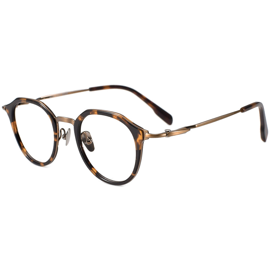 Round Glasses EF1099 - Wide Frames for Men with Larger Heads