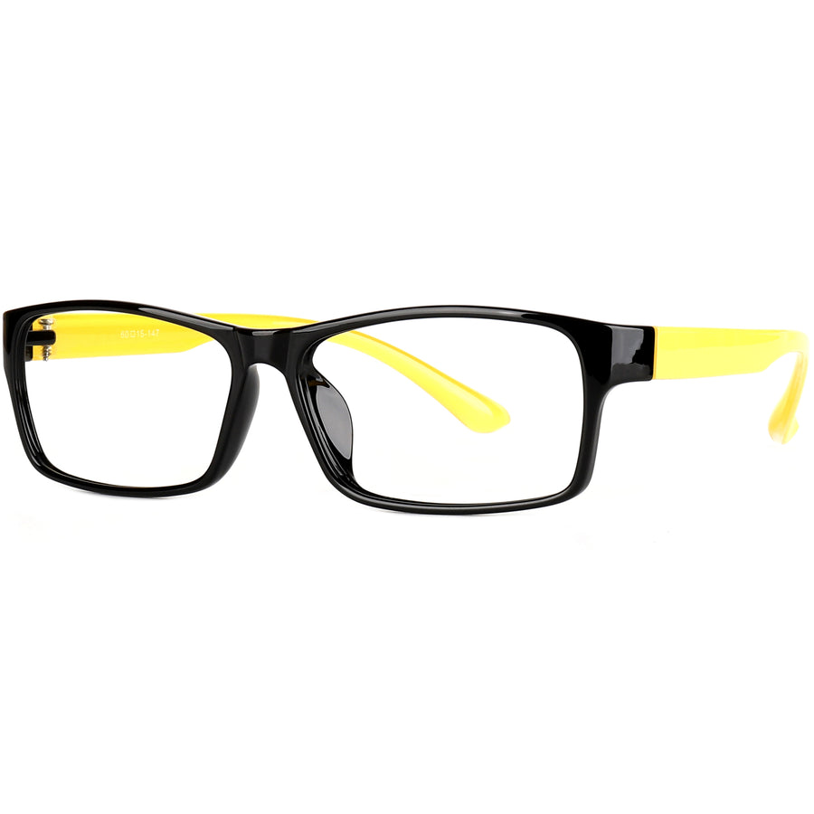 Rectangle Glasses EF1109 - Wide Frames for Men with Larger Heads