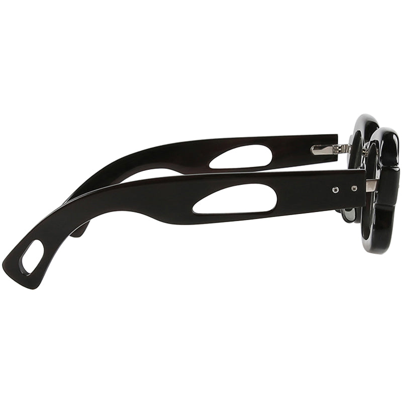 Buffalo Horn Geometric Glasses NJ1048