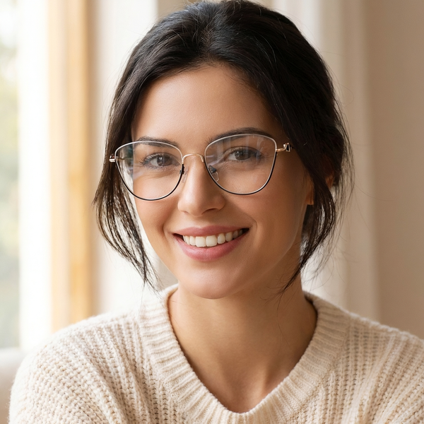 Cat-Eye Glasses RV1014