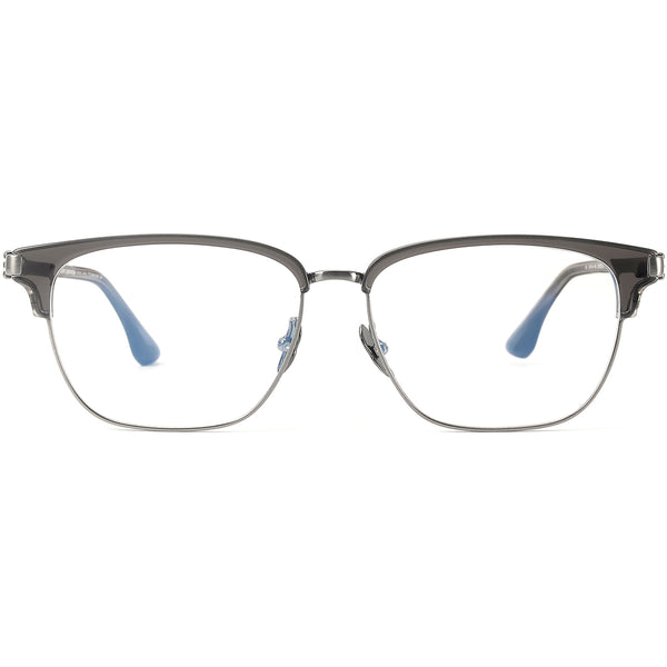 Browline Glasses EF1147 - Wide Frames for Men with Larger Heads