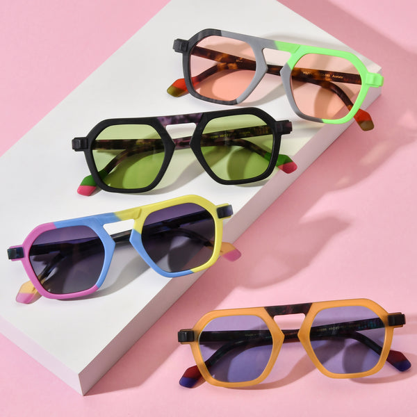 Geometric Sunglasses BRS1152