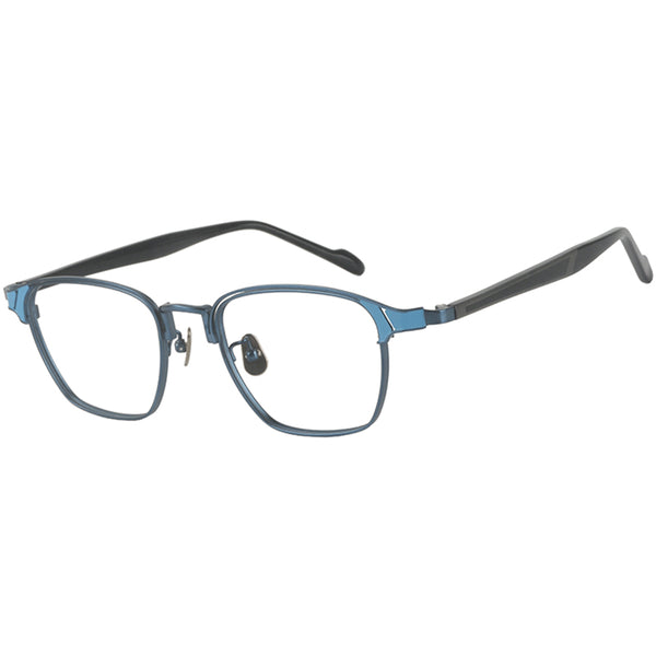 Square Glasses EF1047 - Wide Frames for Men with Larger Heads