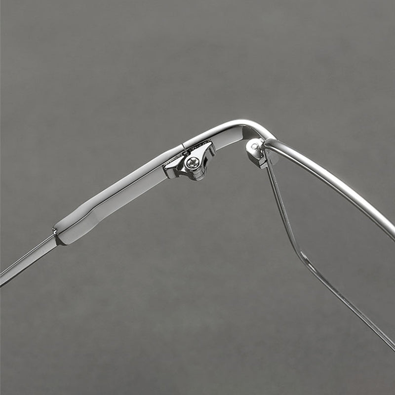 Rectangle Glasses EF1033 - Wide Frames for Men with Larger Heads