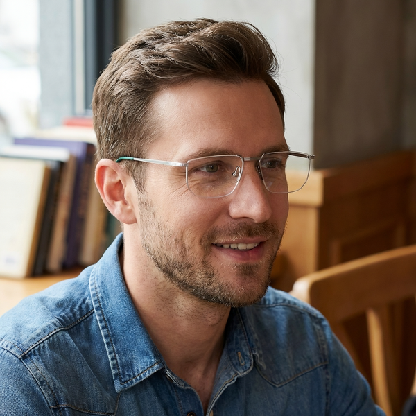 Rectangle Glasses RV1036