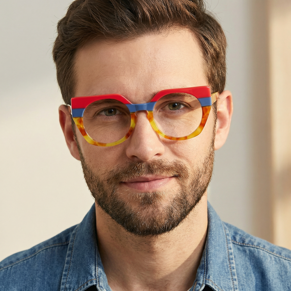 Cat-Eye Glasses A3756