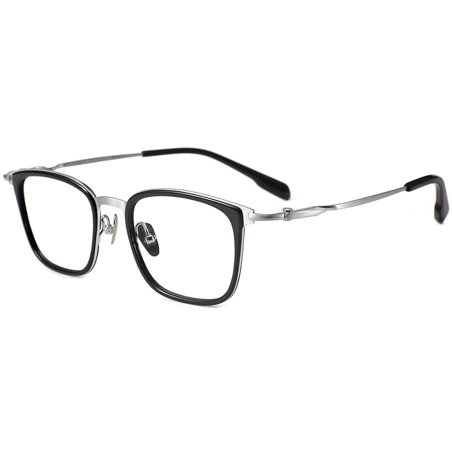 Square Glasses EF1097 - Wide Frames for Men with Larger Heads