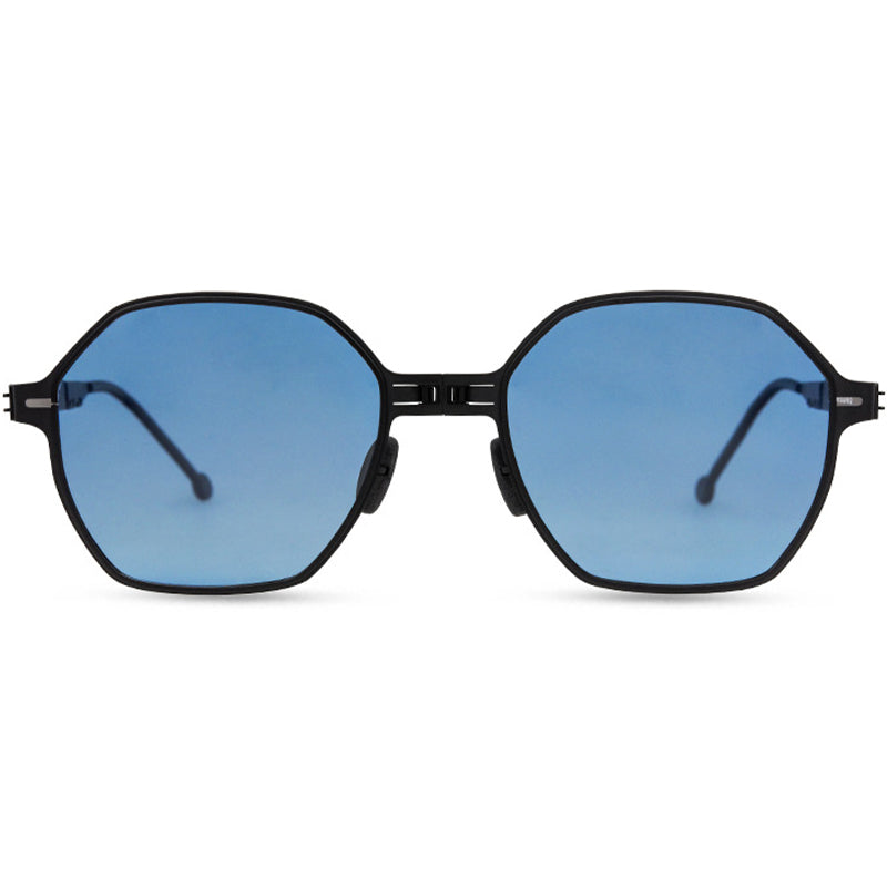 Foldable Geometric Sunglasses GCS1125