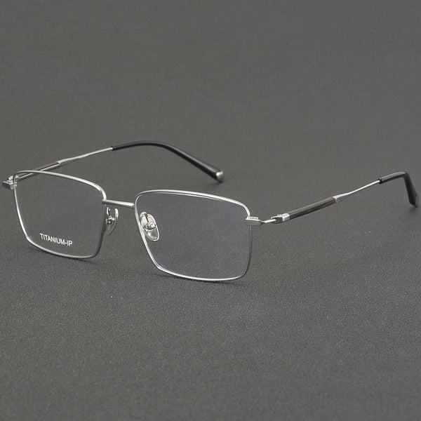 Rectangle Glasses EF1128 - Wide Frames for Men with Larger Heads