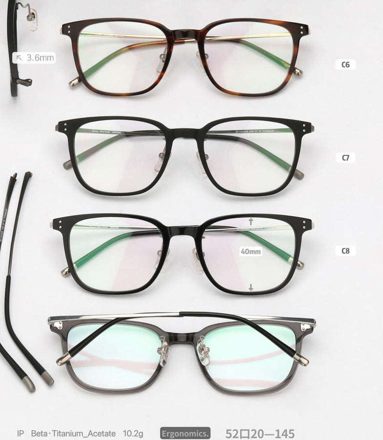 Square Glasses MW1162