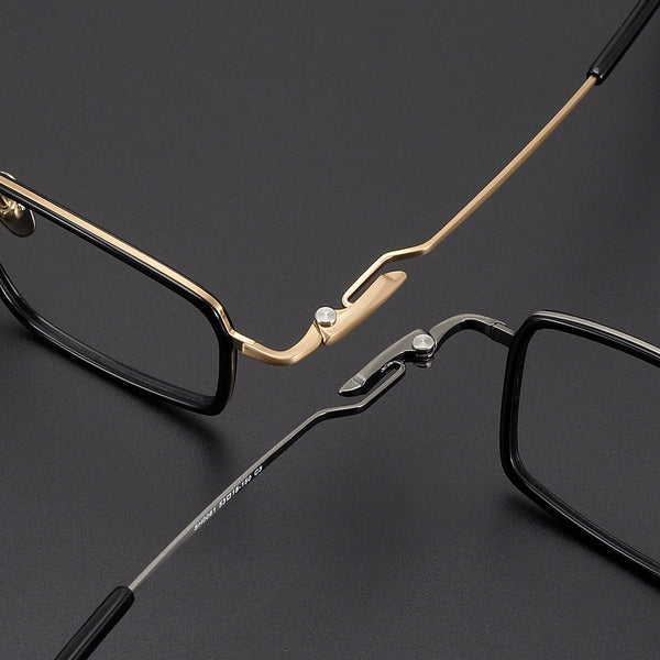 Rectangle Glasses EF1102 - Wide Frames for Men with Larger Heads