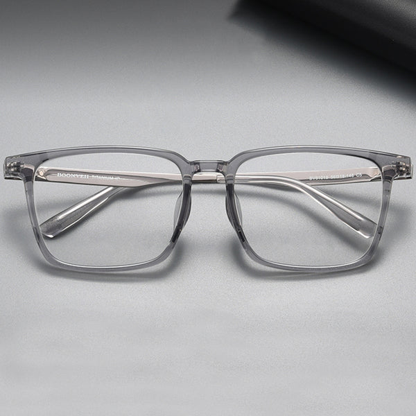 Square Glasses EF1087 - Wide Frames For Men With Larger Heads