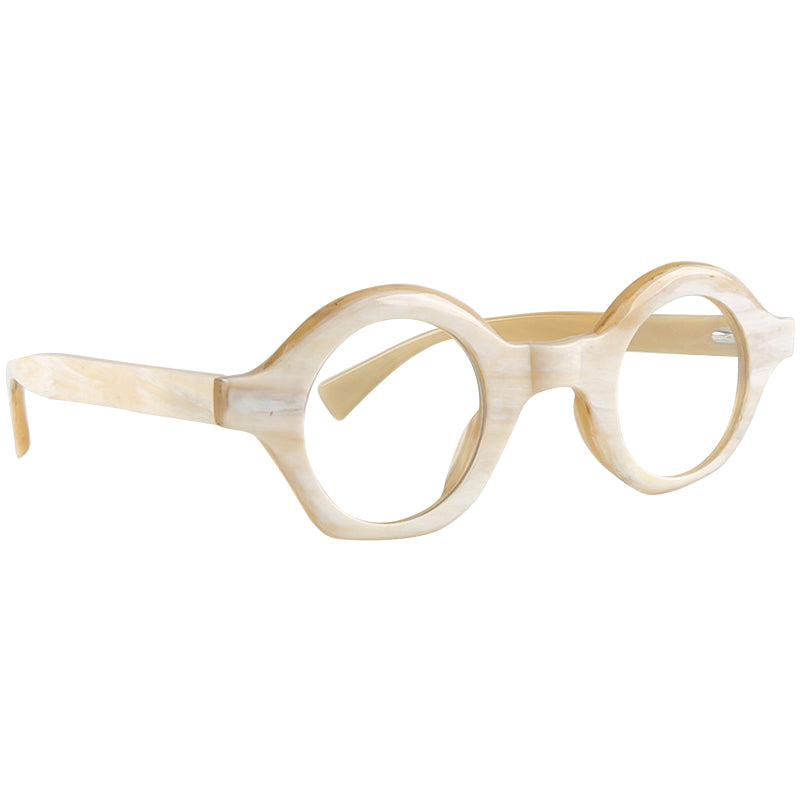 Buffalo Horn Round Glasses NJ1013