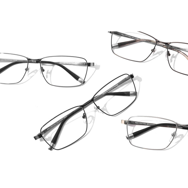 Rectangle Glasses MW1231 - Wide Frames for Men with Larger Heads