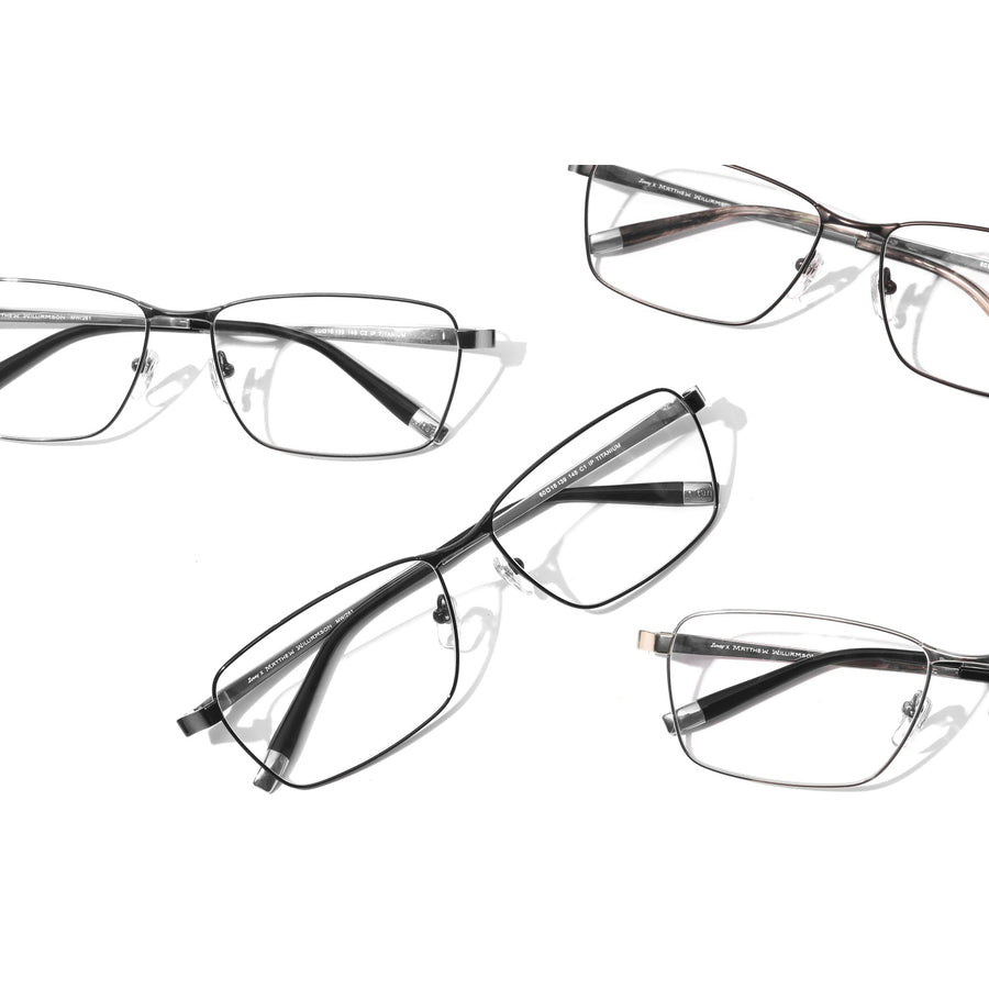 Rectangle Glasses MW1231 - Wide Frames for Men with Larger Heads
