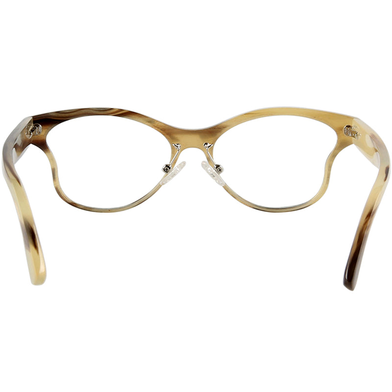Buffalo Horn Cat-Eye Glasses NJ1154