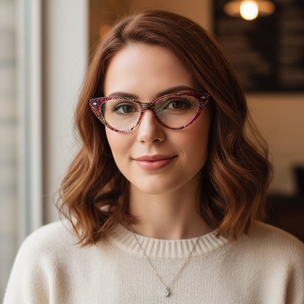 Cat-Eye Glasses A3205