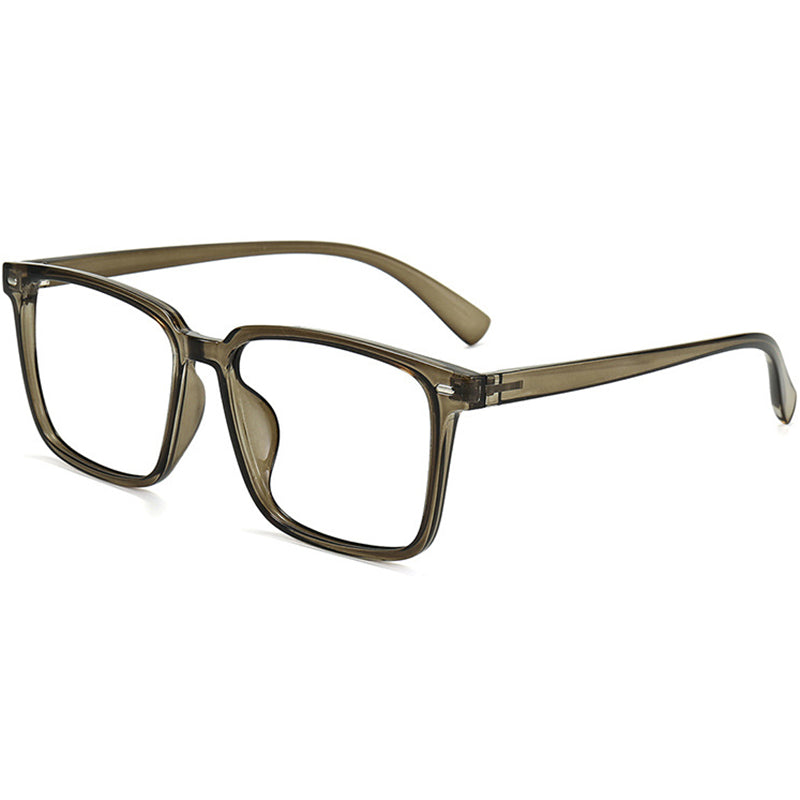 Square Glasses EF1037 - Wide Frames for Men with Larger Heads