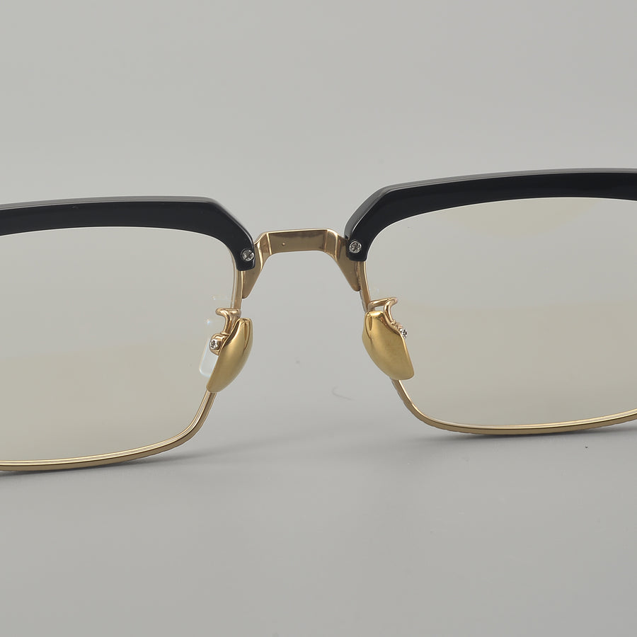 Browline Glasses EF1130 - Wide Frames for Men with Larger Heads