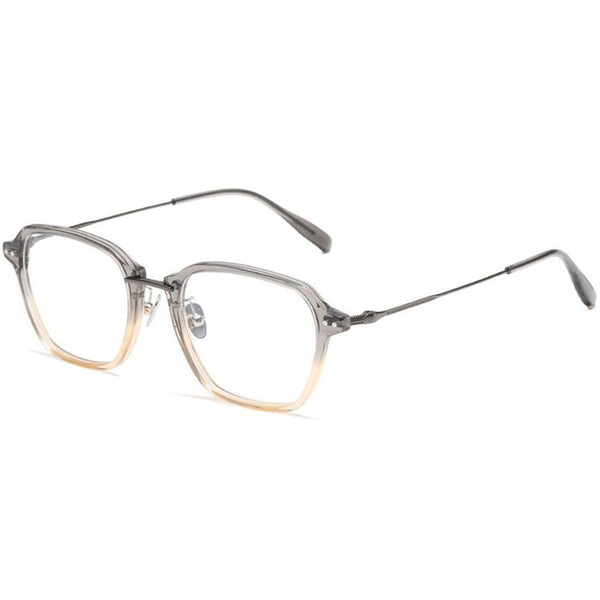 Square Glasses EF1139 - Wide Frames for Men with Larger Heads
