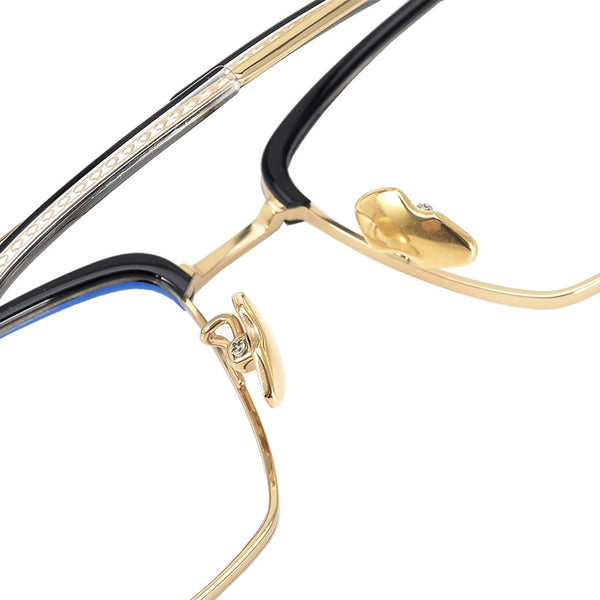 Browline Glasses EF1031 - Wide Frames for Men with Larger Heads