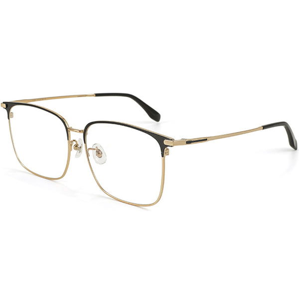 Square Glasses EF1056 - Wide Frames For Men With Larger Heads