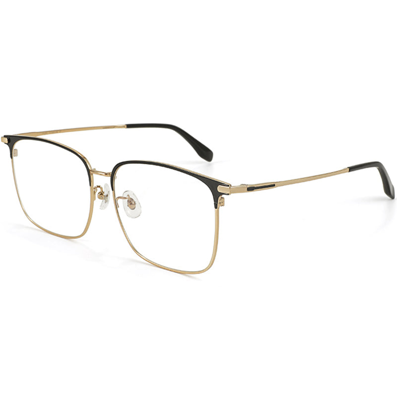 Square Glasses EF1056 - Wide Frames For Men With Larger Heads
